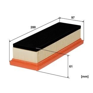 Повітряний фільтр WIX FILTERS WA9556