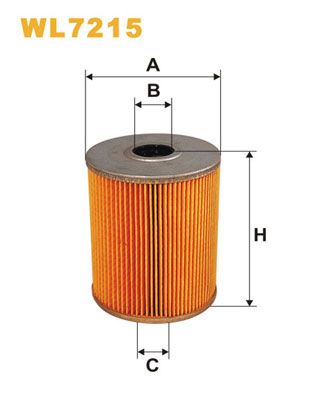 Оливний фільтр WIX FILTERS WL7215
