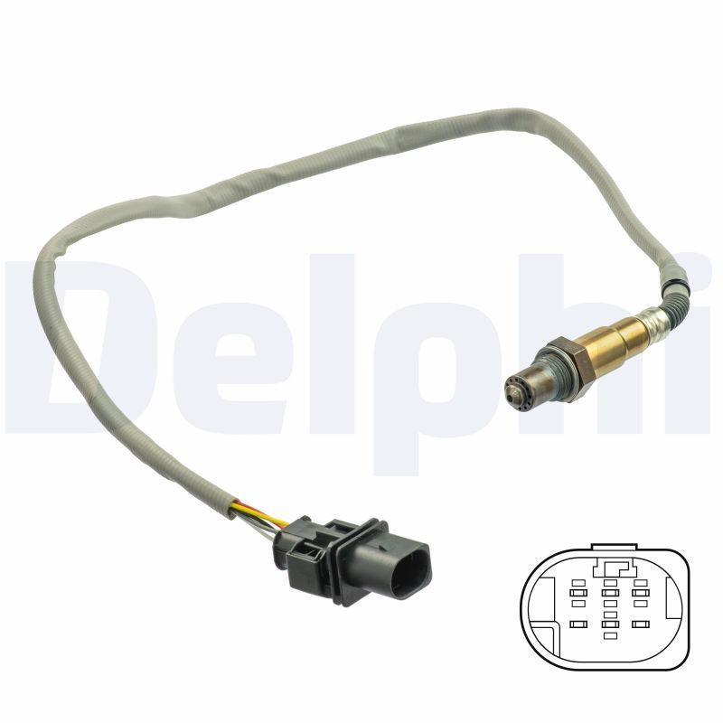 Кисневий датчик DELPHI ES2106512B1 - zapix