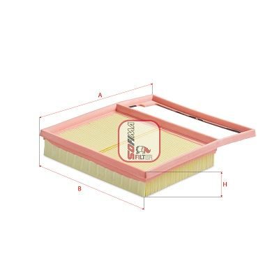 Повітряний фільтр SOFIMA S3D92A - zapix
