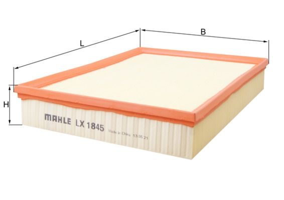Повітряний фільтр MAHLE LX1845 - zapix