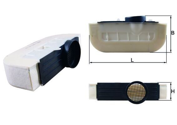 Повітряний фільтр MAHLE LX32944 - zapix