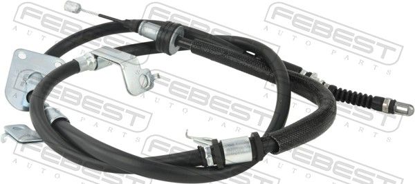 Трос ручного гальма FEBEST 12100D7LH - zapix