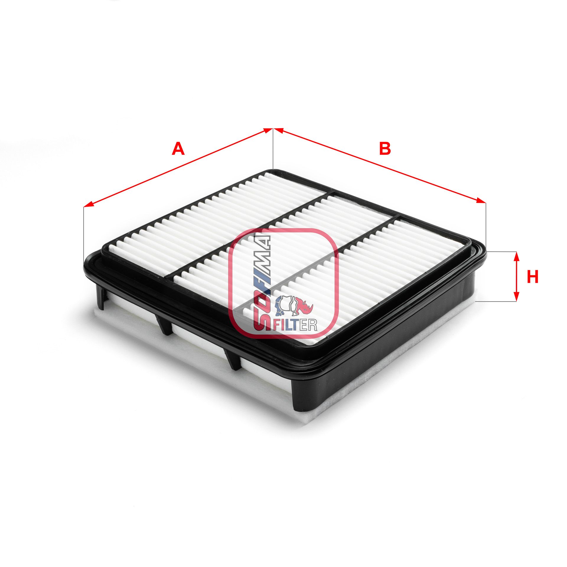 Повітряний фільтр SOFIMA S3506A - zapix