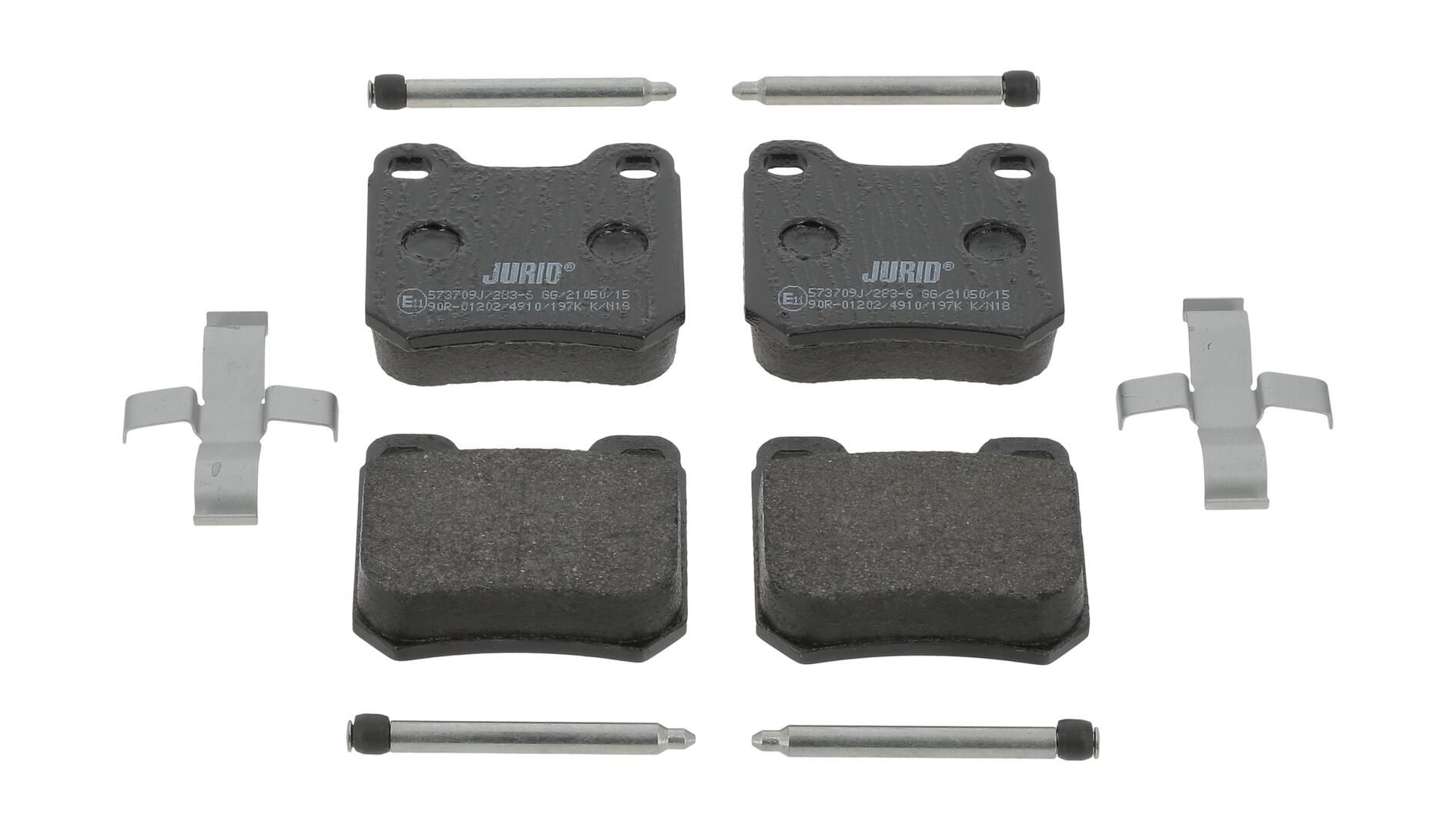 Гальмівні колодки дискові JURID 573709J - zapix