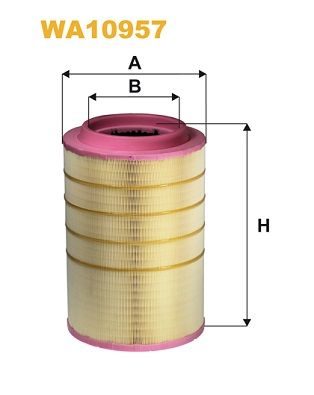 Повітряний фільтр WIX FILTERS WA10957 - zapix