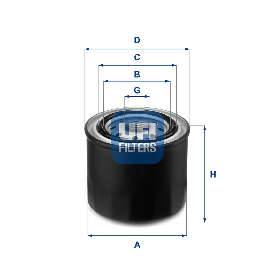 Оливний фільтр UFI 2325900 - zapix