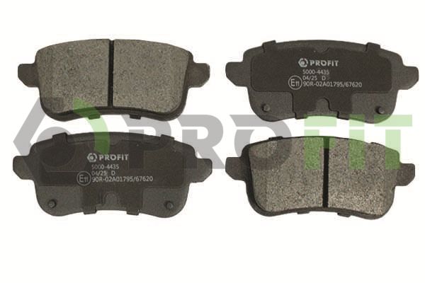 Гальмівні колодки дискові PROFIT 50004435 - zapix