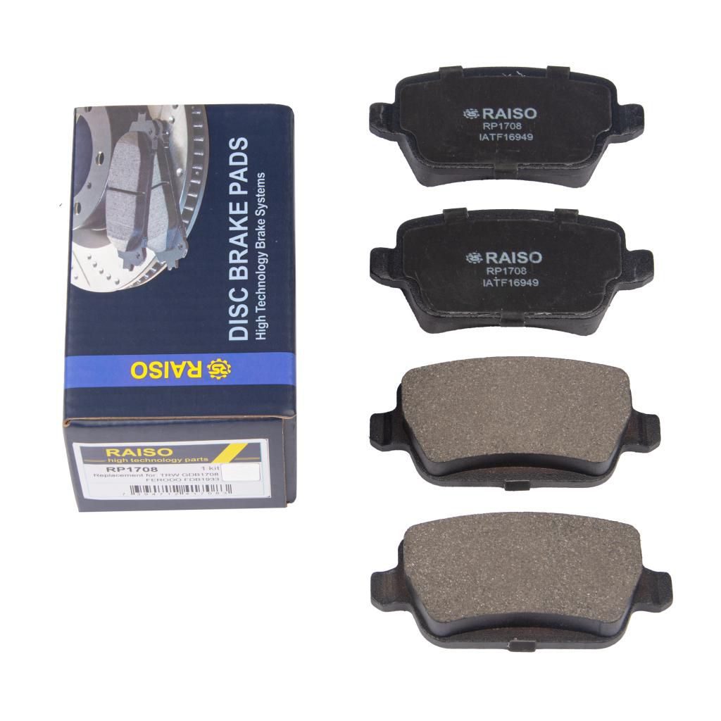 Гальмівні колодки дискові RAISO RP1708 - zapix