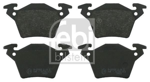 Гальмівні колодки дискові FEBI BILSTEIN 16255 - zapix