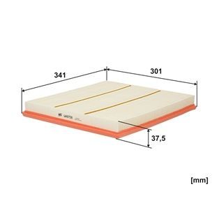 Повітряний фільтр WIX FILTERS WA9758 - zapix