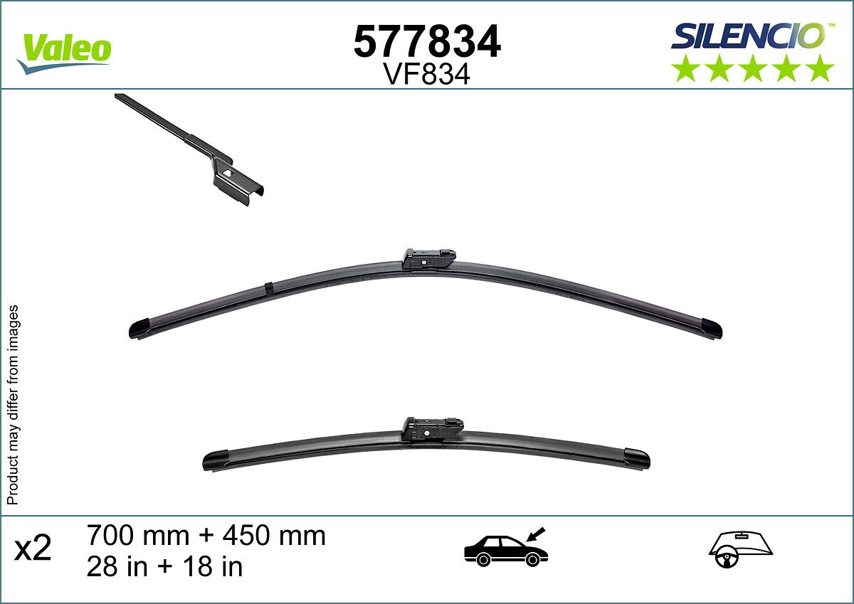 Щітка склоочисника VALEO 577834