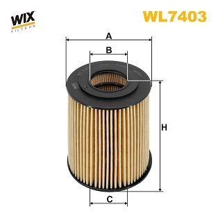 Оливний фільтр WIX FILTERS WL7403