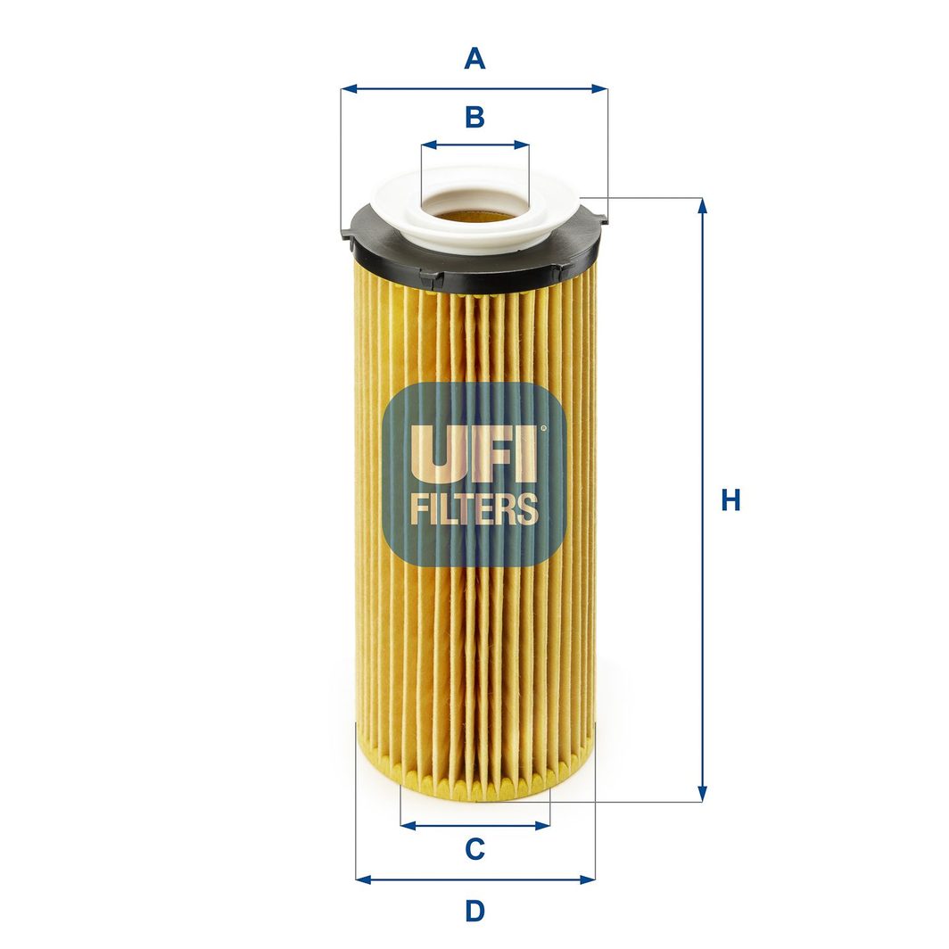 Оливний фільтр UFI 2509600 - zapix