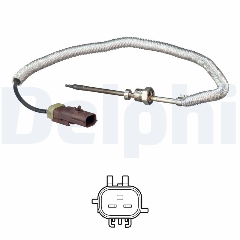Датчик температури відпрацьованих газів DELPHI TS30255 - zapix