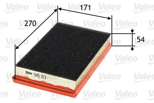 Повітряний фільтр VALEO 585213 - zapix