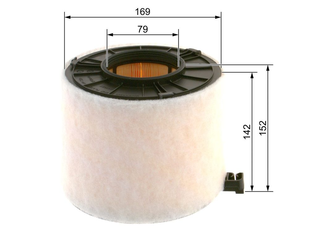 Повітряний фільтр BOSCH F026400422 - zapix