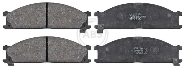 Гальмівні колодки дискові A.B.S. 36657 - zapix