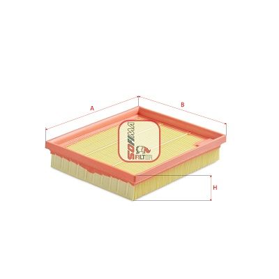 Повітряний фільтр SOFIMA S3D90A - zapix
