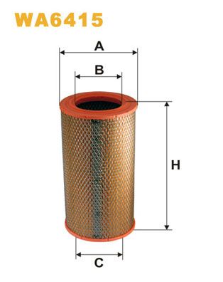 Повітряний фільтр WIX FILTERS WA6415 - zapix