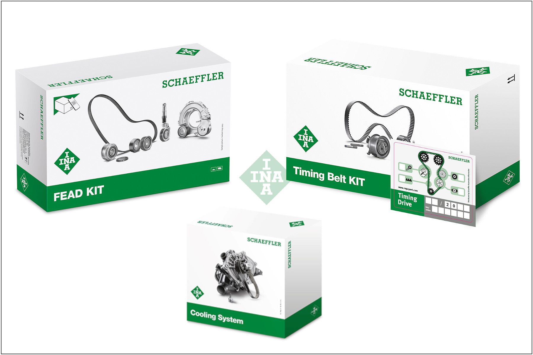 Комплект ременя ГРМ SCHAEFFLER INA 530055050 - zapix