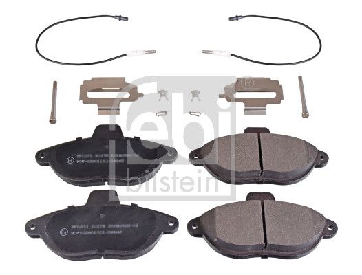 Гальмівні колодки дискові FEBI BILSTEIN 16225 - zapix