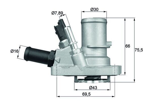 Термостат MAHLE TI14488 - zapix