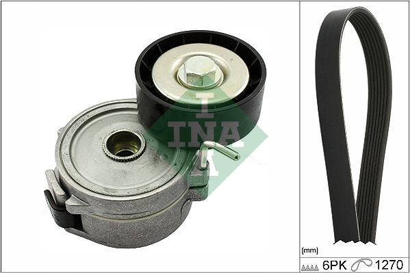 Комплект поліклинових ременів SCHAEFFLER INA 529031510 - zapix