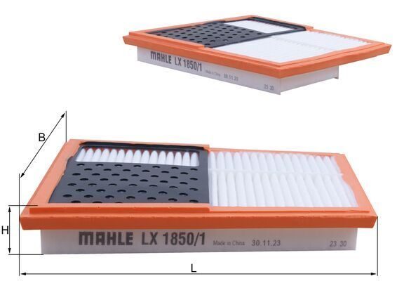 Повітряний фільтр MAHLE LX18501 - zapix