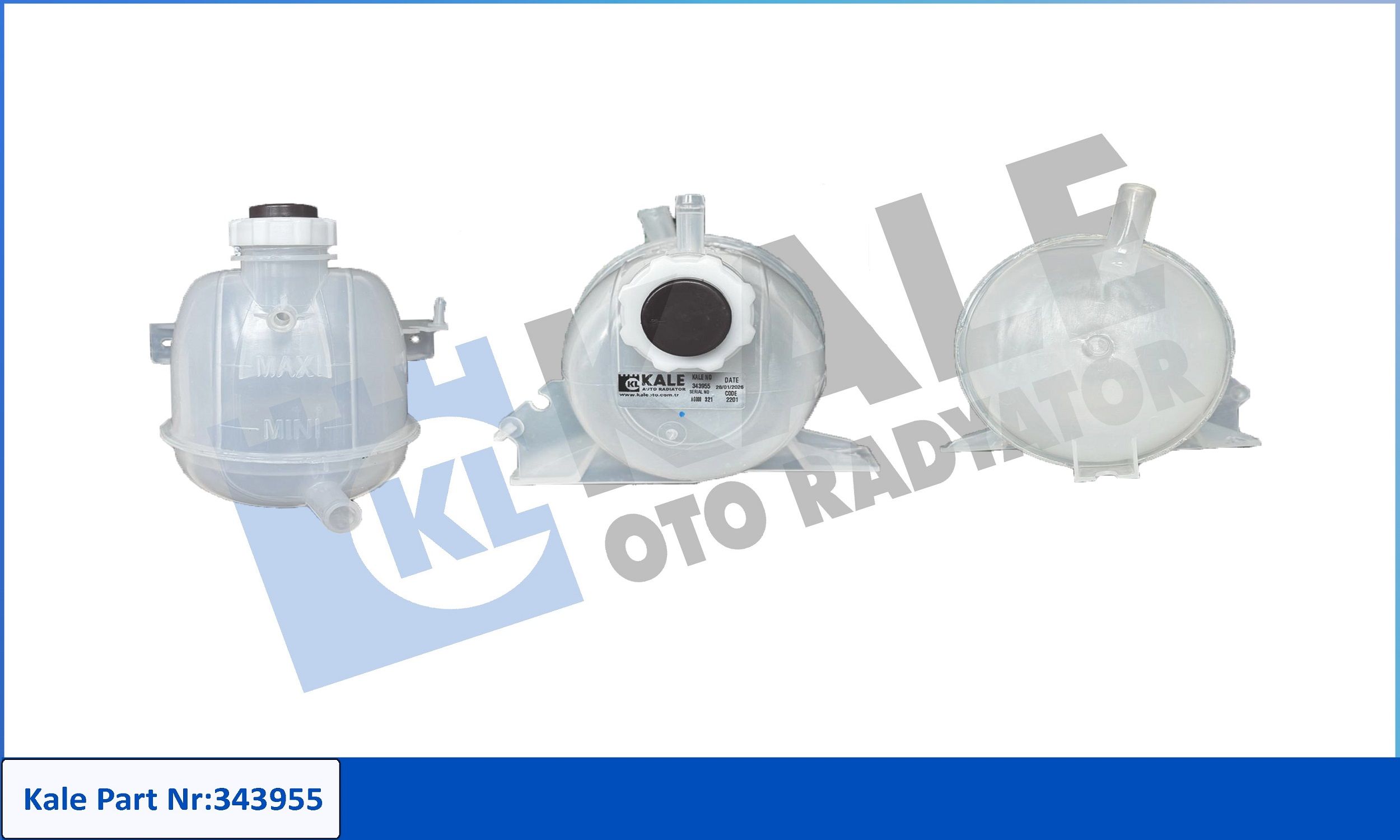 Розширювальний бачок KALE OTO RADYATÖR 343955 - zapix