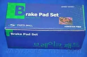 Гальмівні колодки дискові PARTS-MALL PKA016 - zapix