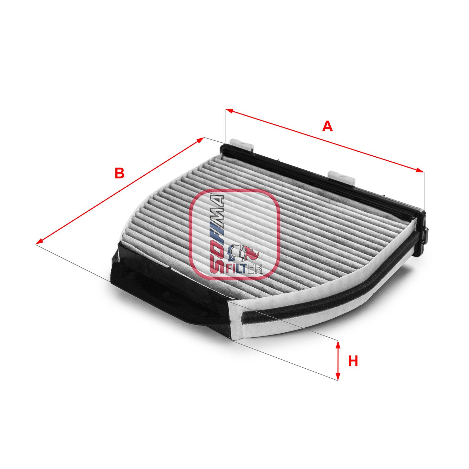 Фільтр салону SOFIMA S4163CA - zapix