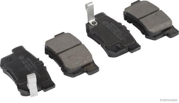 Тормозные колодки дисковые HERTH+BUSS JAKOPARTS J3614009