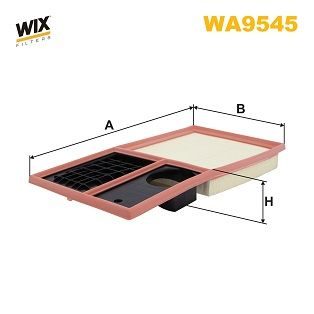 Повітряний фільтр WIX FILTERS WA9545 - zapix