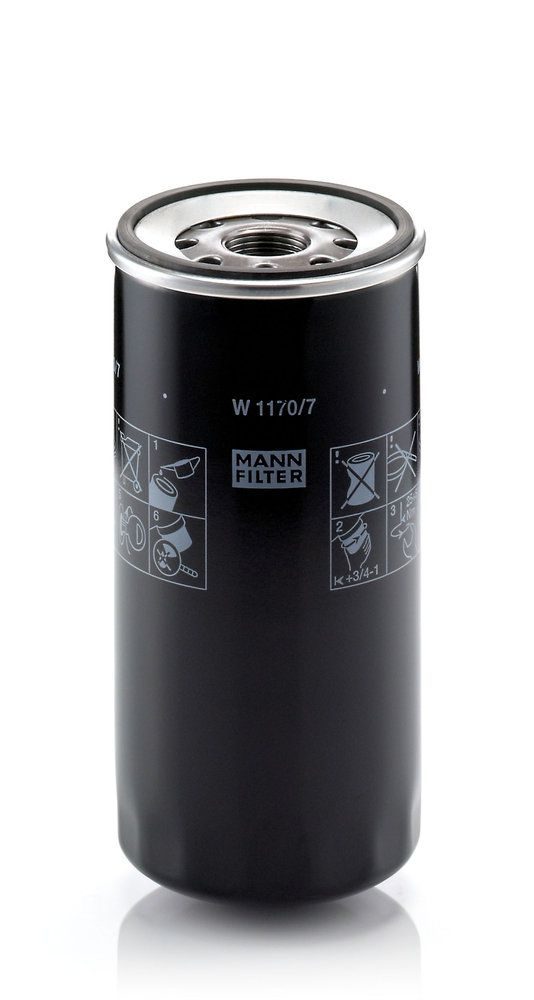 Оливний фільтр MANN-FILTER W11707 - zapix