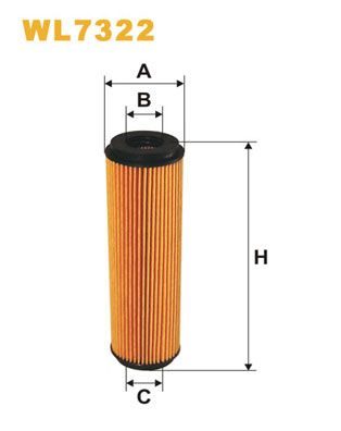 Оливний фільтр WIX FILTERS WL7322 - zapix