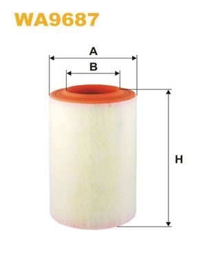 Повітряний фільтр WIX FILTERS WA9687 - zapix