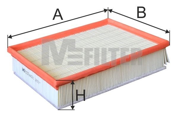 Повітряний фільтр MFILTER K4331 - zapix