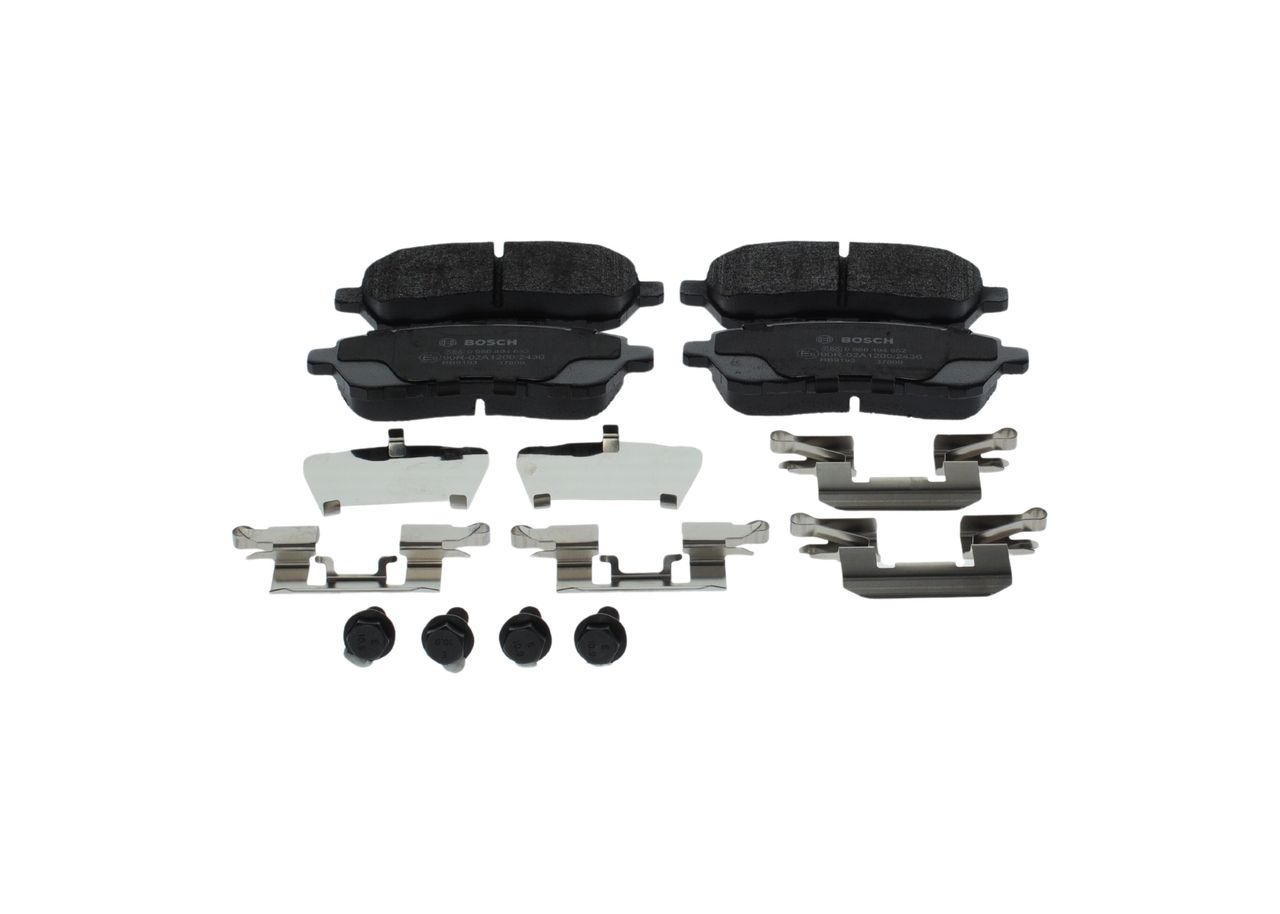 Гальмівні колодки дискові BOSCH 0986494652 - zapix