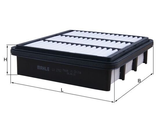 Повітряний фільтр MAHLE LX2752 - zapix