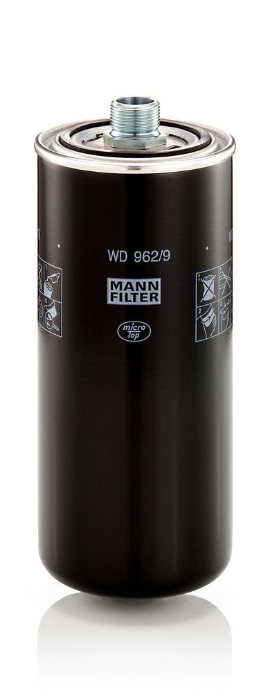 Оливний фільтр MANN-FILTER WD9629 - zapix