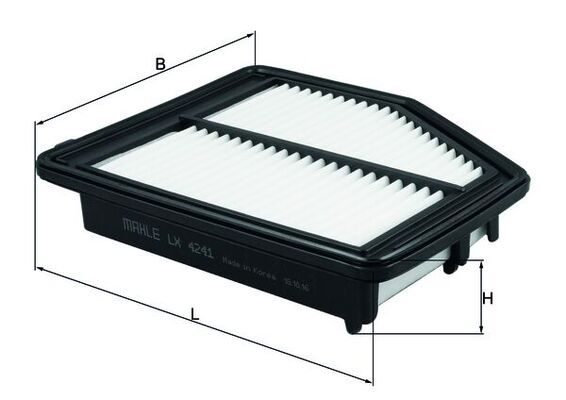 Повітряний фільтр MAHLE LX4241 - zapix
