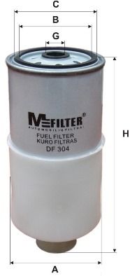 Паливний фільтр MFILTER DF304 - zapix