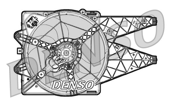Вентилятор системи охолодження DENSO DER09065 - zapix