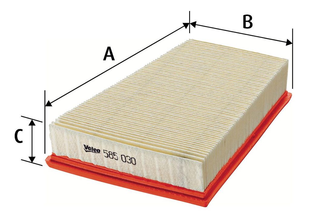 Повітряний фільтр VALEO 585030 - zapix