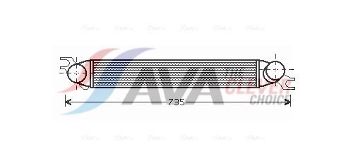 Інтеркулер AVA QUALITY COOLING BWA4340 - zapix