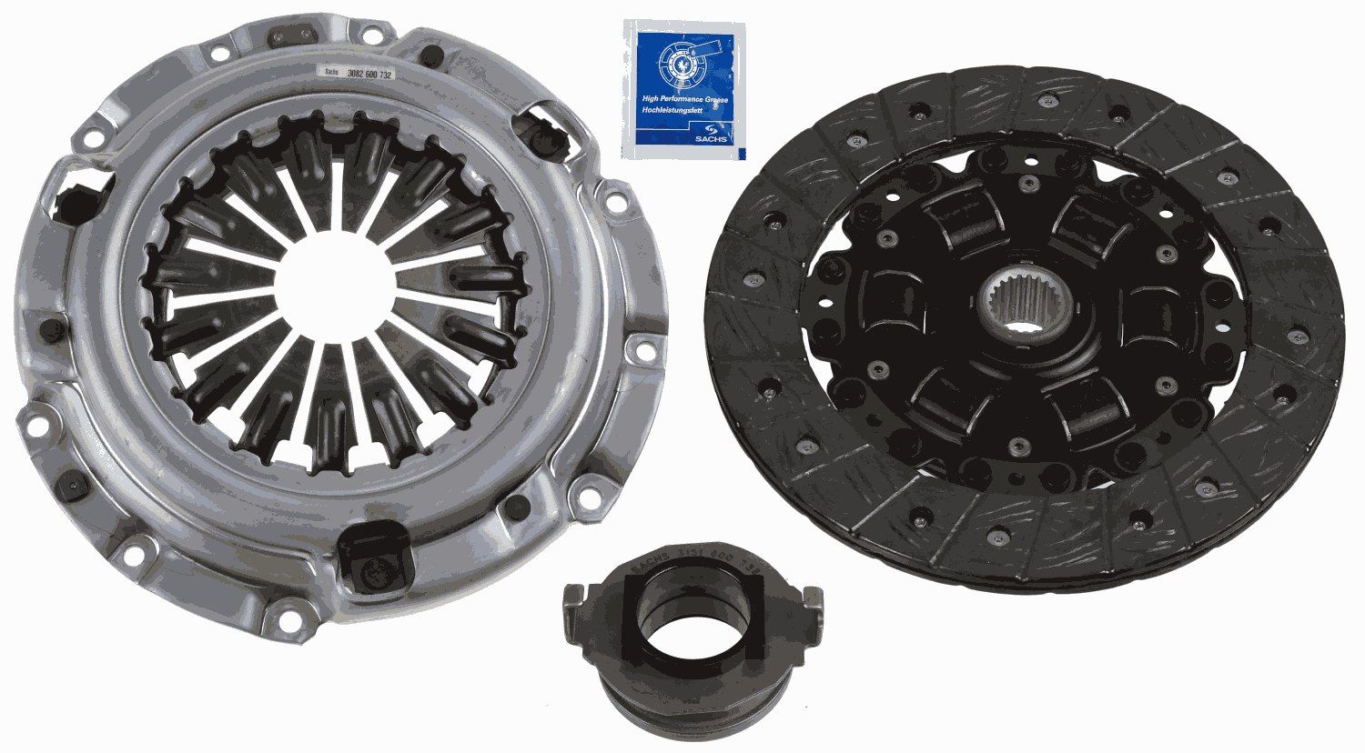 Комплект зчеплення SACHS 3000954042 - zapix