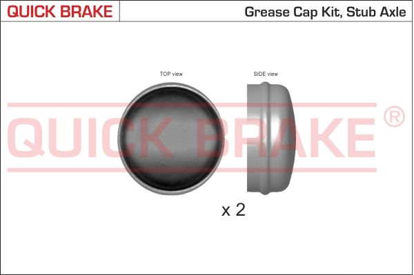 Кришка маточини QUICK BRAKE 9821K - zapix