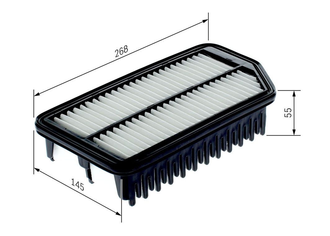 Повітряний фільтр BOSCH F026400445 - zapix