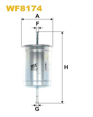 Паливний фільтр WIX FILTERS WF8174 - zapix